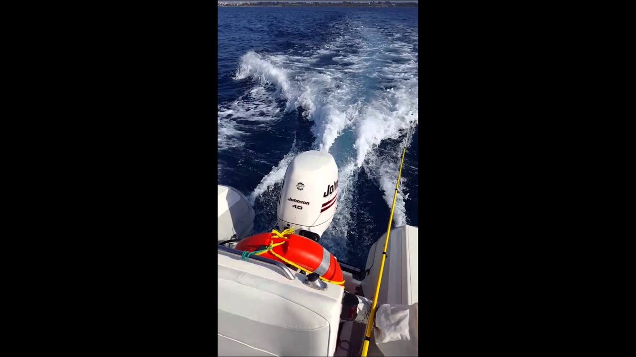 Motore Johnson 40 gommone tridente 470 wowww