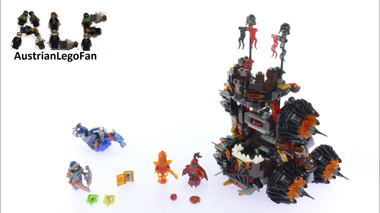 Lego Nexo Knights 70321 General Magmar´s Siege Machine of Doom Speed Build