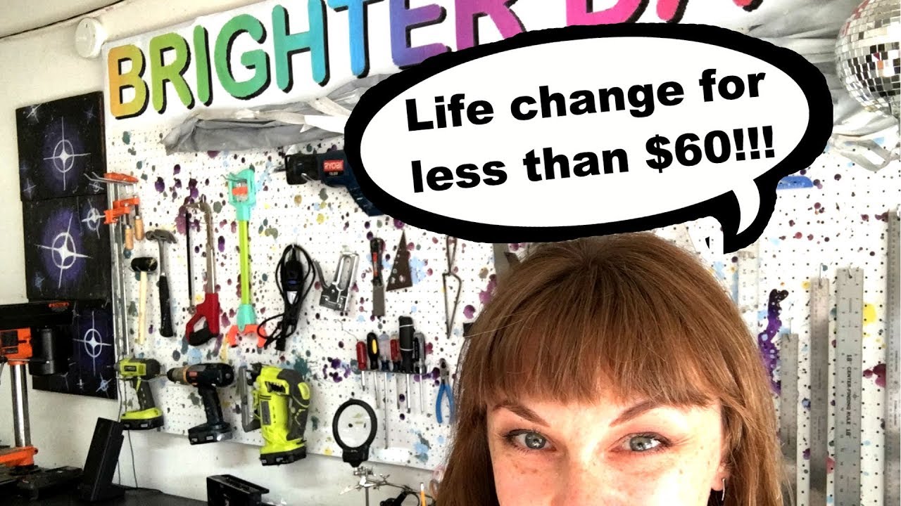 Amazing CHEAP Workshop Transformation!