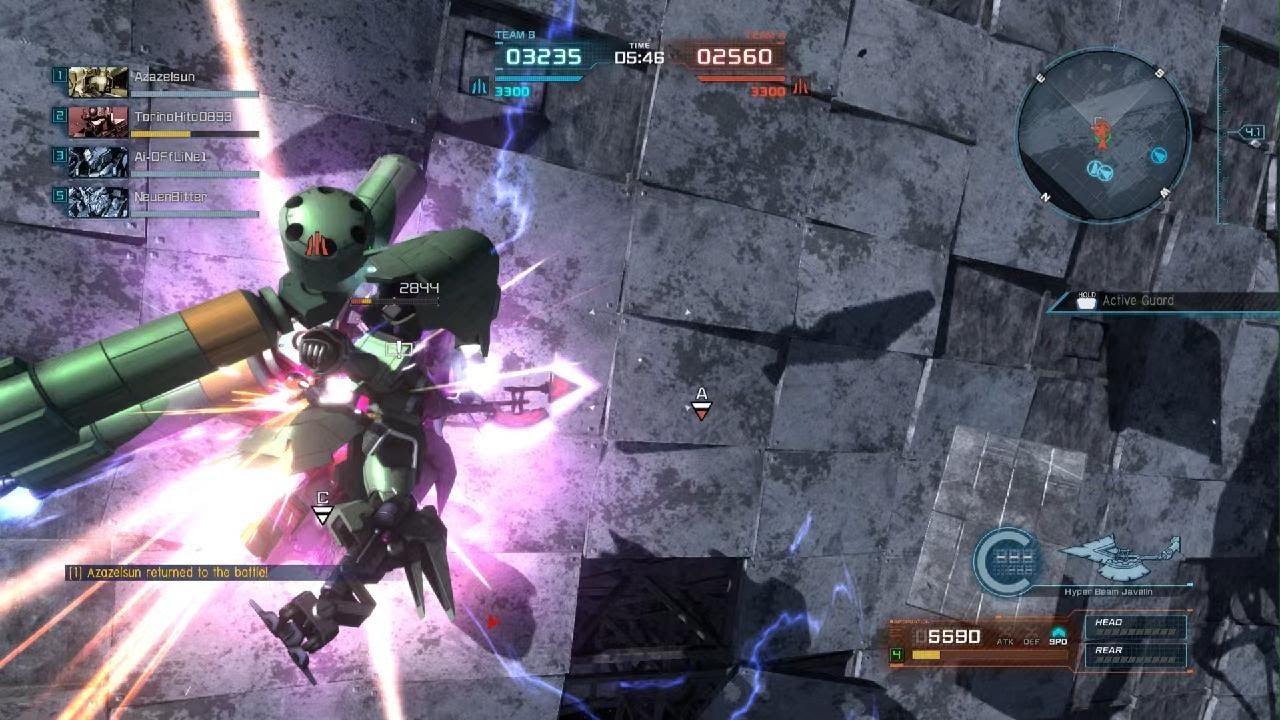 MOBILE SUIT GUNDAM BATTLE OPERATION 2 The Universe Shines Again