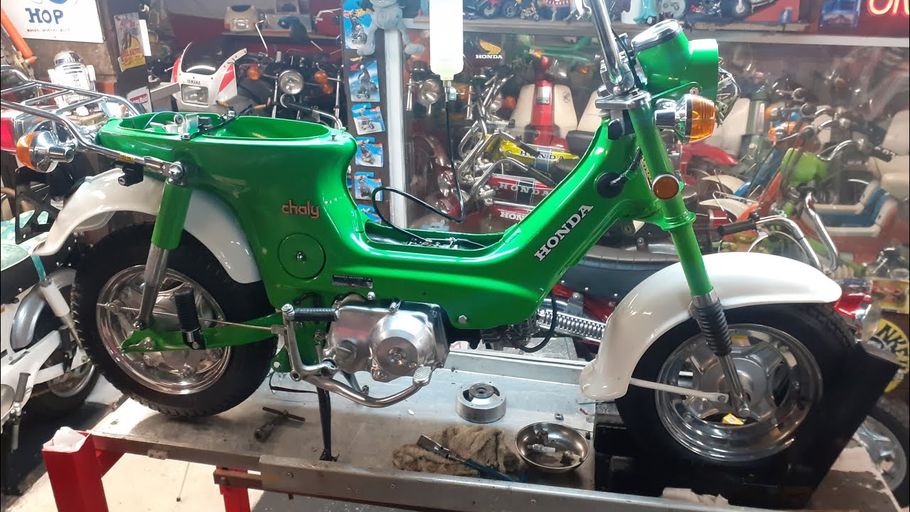 honda chaly rebuild pt6. Will it run 
