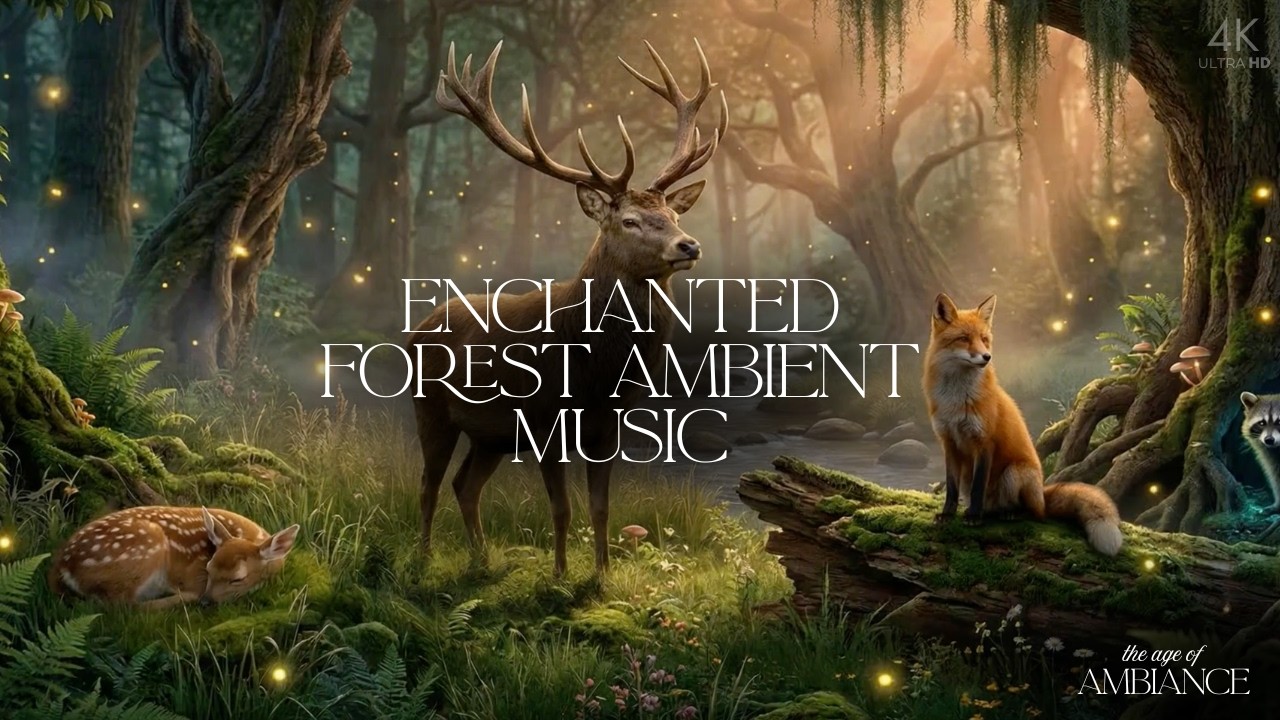 Medieval Woodland Creatures | Enchanted Forest Ambient Music for Deep Relaxation