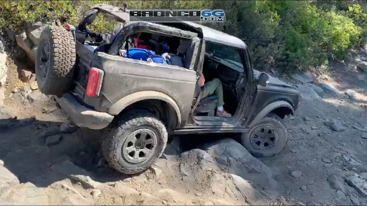 2021 Ford Bronco Badlands 2 Door on Rubicon Trail -- Bronco6G.com