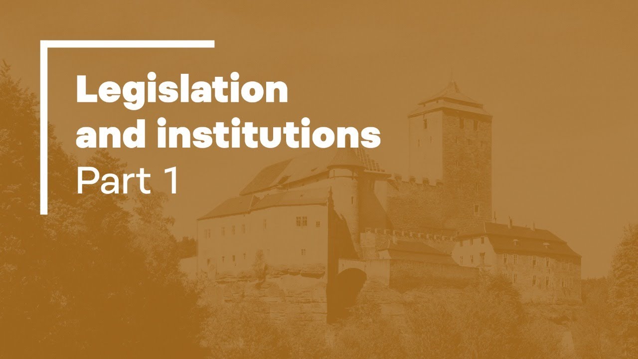 Monuments and monument care: Legislation and institutions &mdash; Part 1