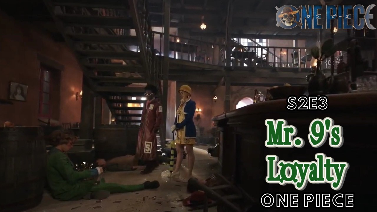 Mr  9's Loyalty  - One Piece Live Action S2E3 #onepiece #netflix #strawhats