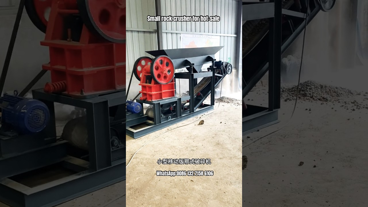 10-20tons/hour small rock crusher, aggregate stone crushing machine,jaw crusher station for gravels