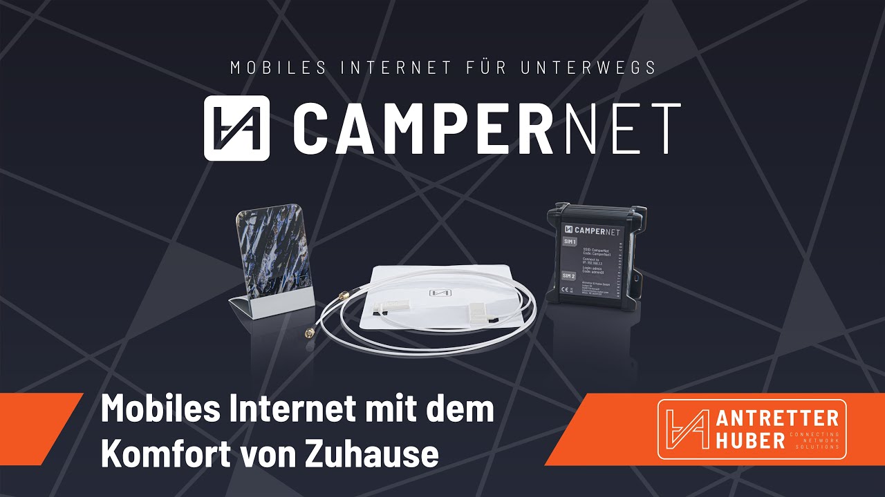 CAMPERNET - Mobiles Internet mit dem Komfort von Zuhause