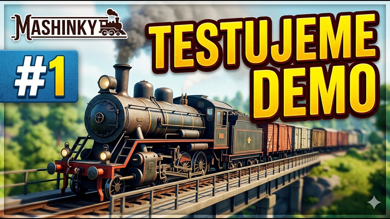 🎤Mashinky #1 - Testujeme Demo