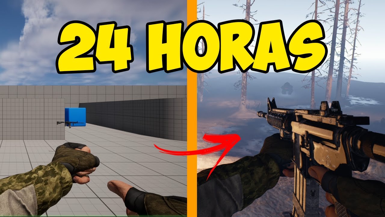 CRIEI UM JOGO EM 24 HORAS NA UNREAL ENGINE 5