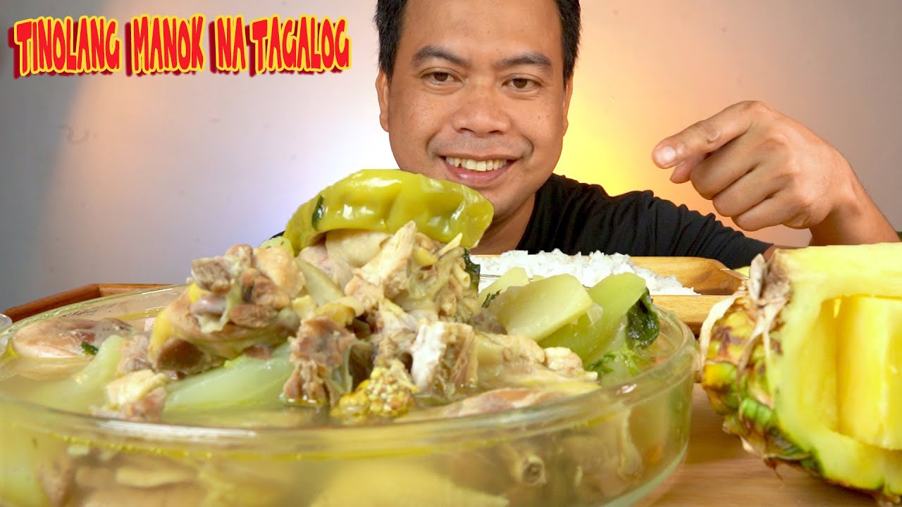 TINOLANG MANOK NA TAGALOG