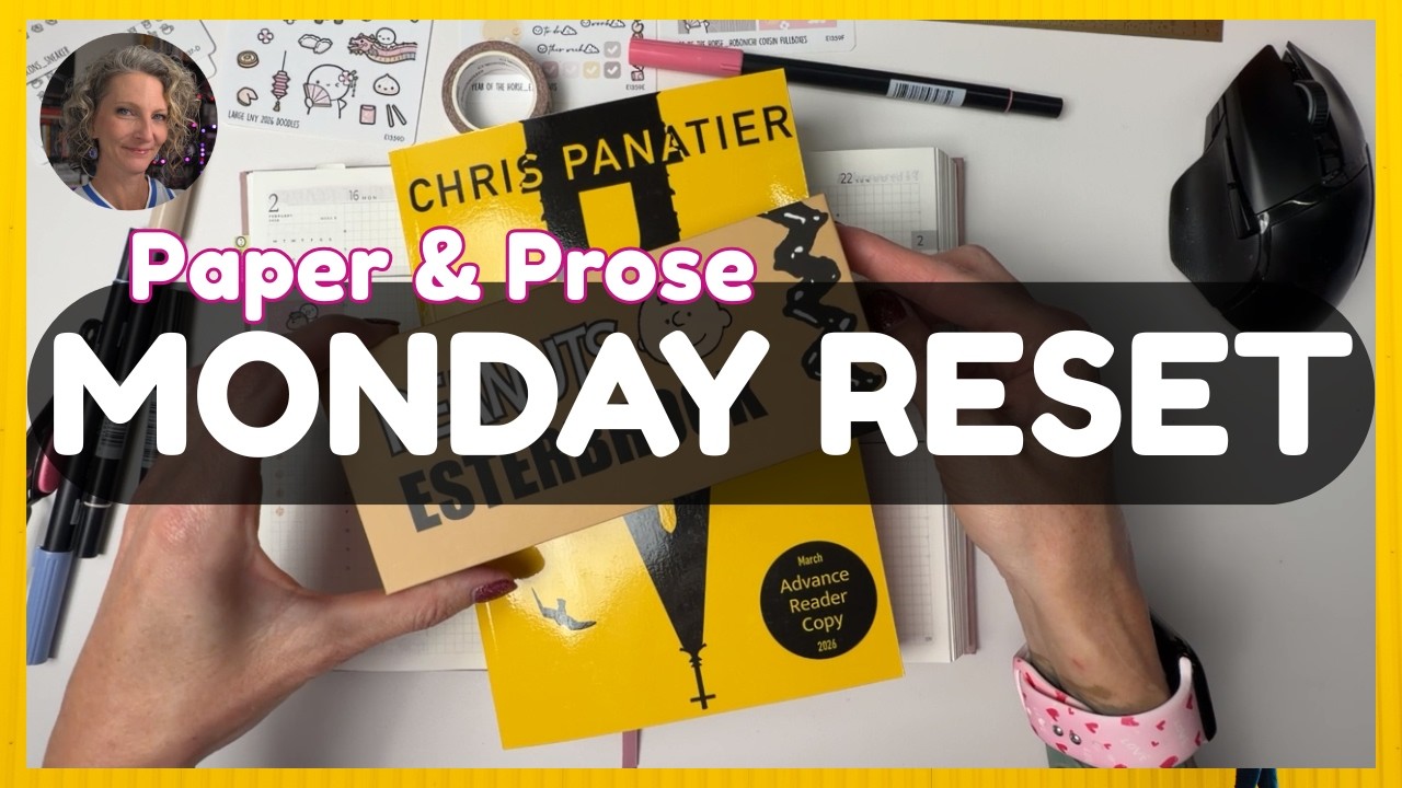 Еженедельный план со мной || Paper & Prose, выпуск 2