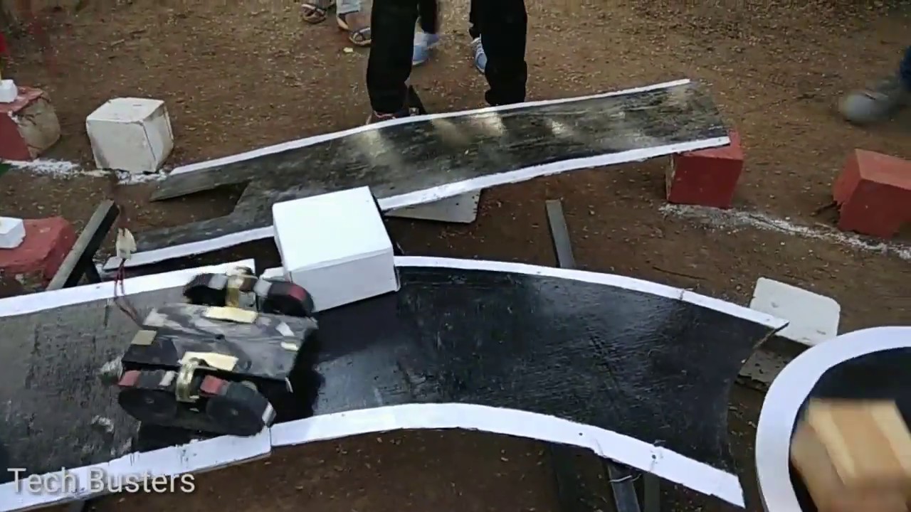 Roborace Winners at B.D COE Wardha | Team Tech Busters