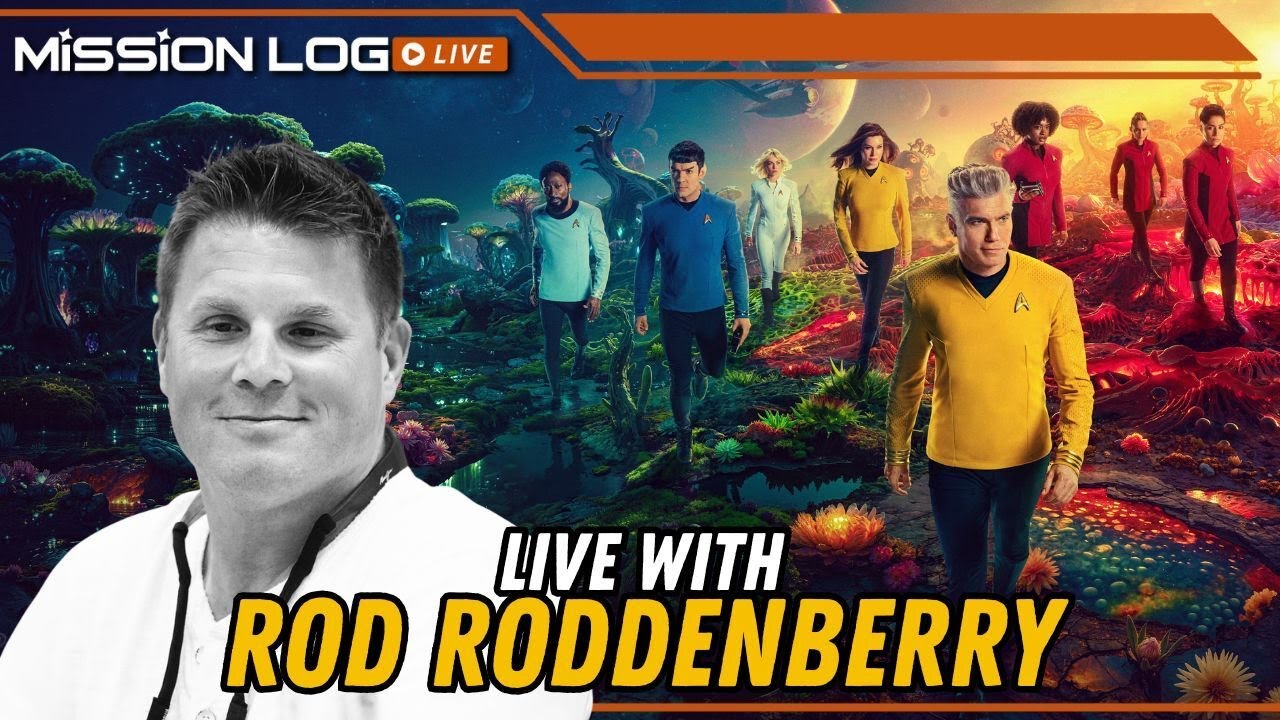 LIVE: Rod Roddenberry takes your calls & talks STAR TREK | MISSION LOG LIVE