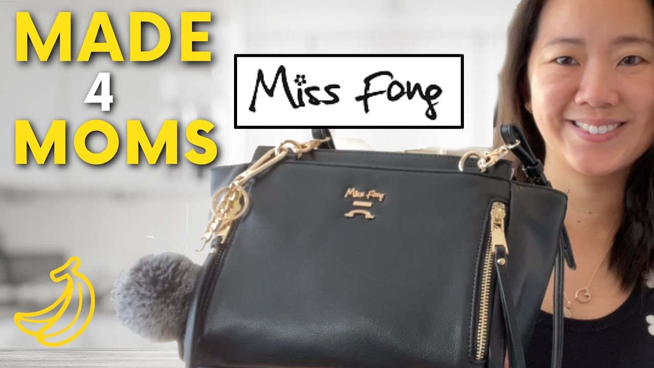 NEW Miss Fong Crossbody Bag | Best for Moms Handbag & Purse with insulated bottle pockets | Bag Hack