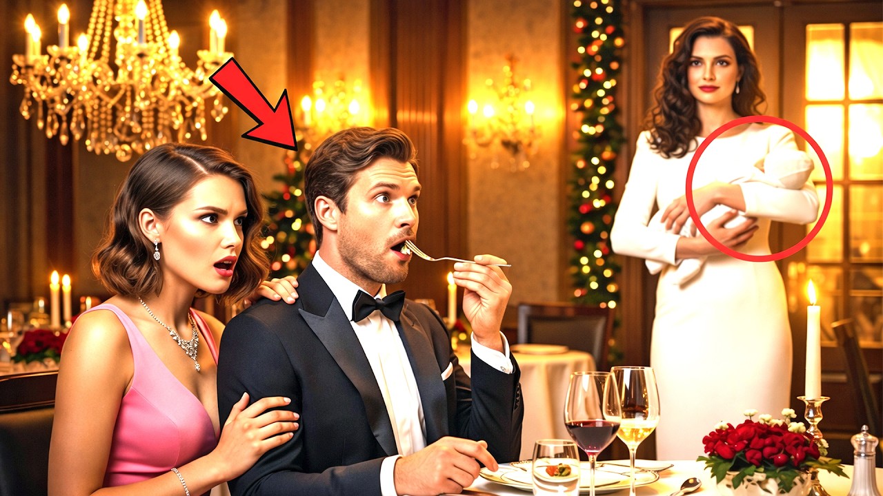 MILIJARDER JE VEČERAO SA NOVOM VERENICOM ZA BOŽIĆ KADA SE POJAVILA NJEGOVA SUPRUGA SA OSMEHOM NA