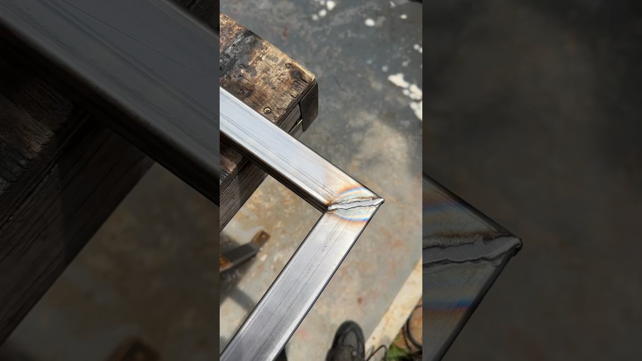 Grinding weld. #custom #home #metal #gates #diy #welding #home