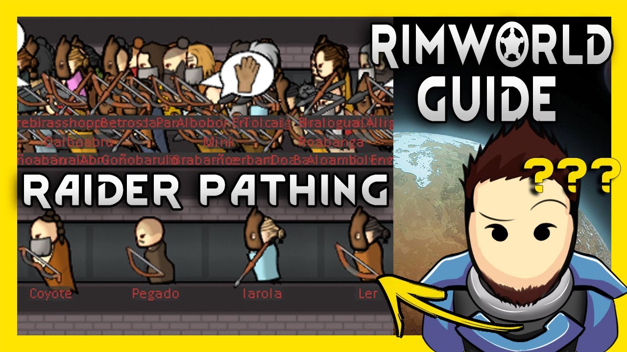 Руководство RimWorld: Выбор пути и столкновения — заставьте рейдеров идти туда, куда вам нужно! [...