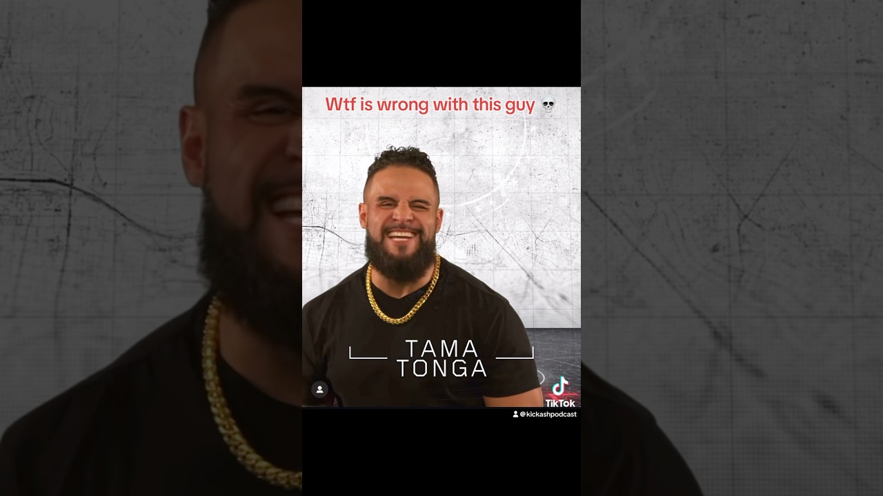 Tama Tonga is ready for #SurvivorSeriesWarGames 🤣😜 #WWE #wrestling