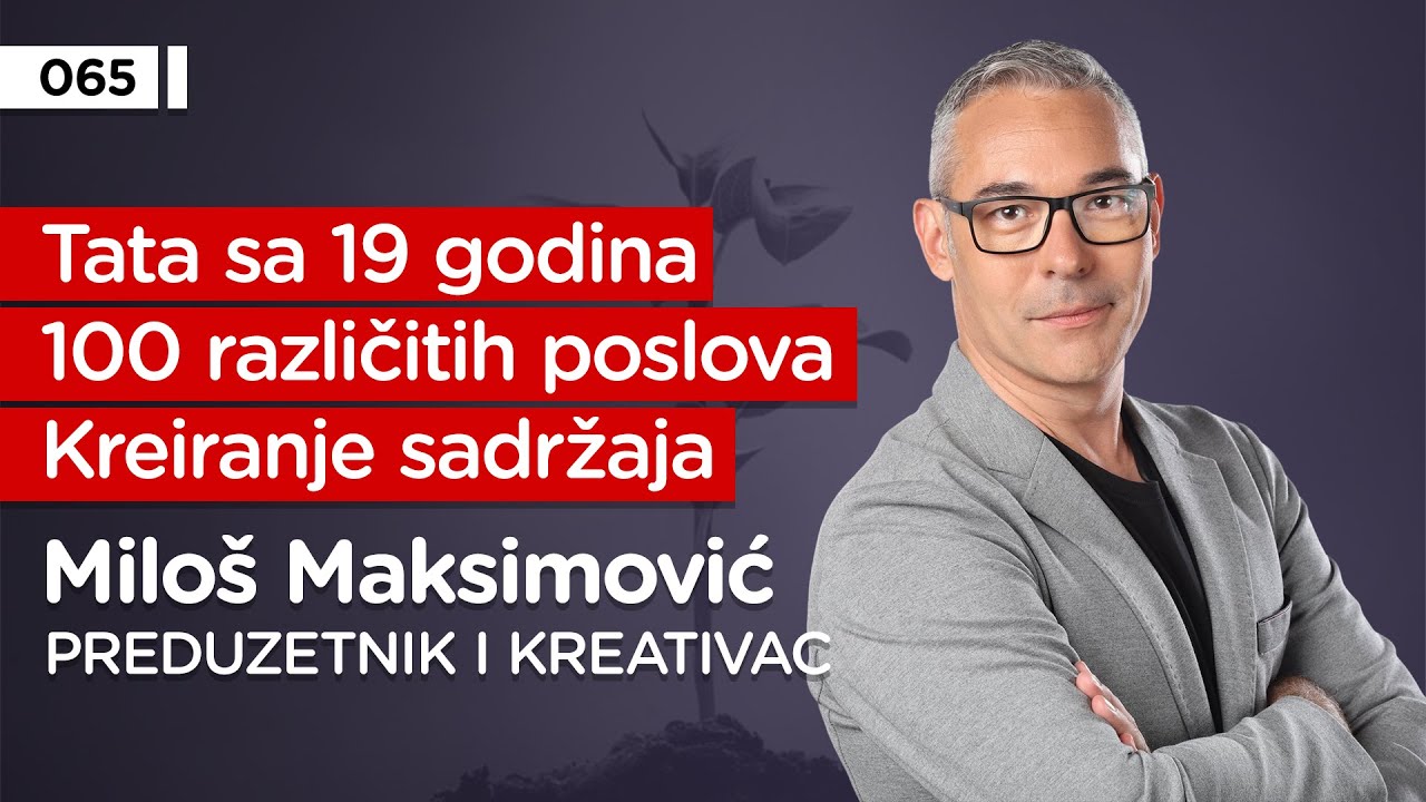 Miloš Maksimović, multimedijalna ličnost - Pojačalo podcast EP 065