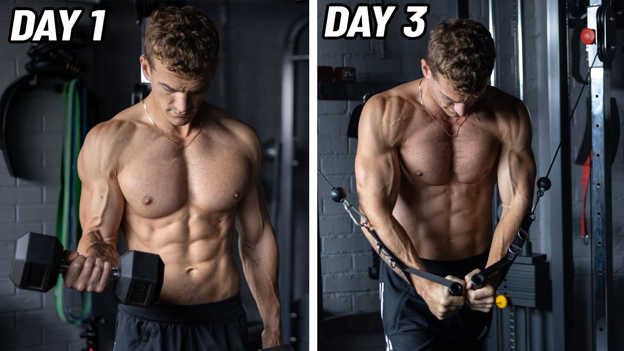 My Daily Training Routine for Building Muscle (ALL EXERCISES SHOWN)