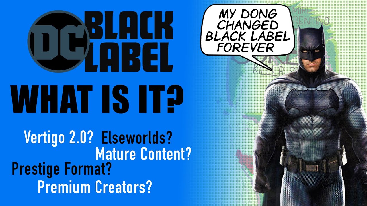 Does Anyone (Including DC) Know What BLACK LABEL Is Anymore?