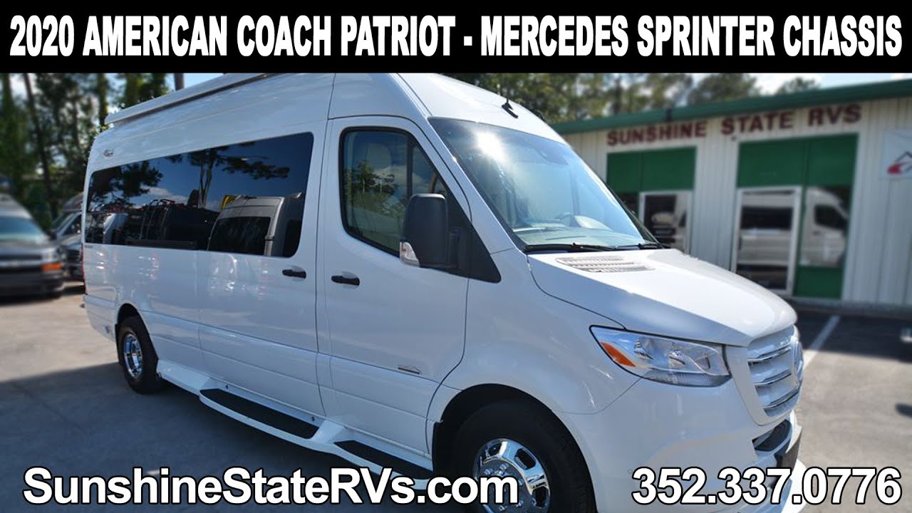 New 2020 American Coach Patriot Class B RV - Mercedes Sprinter Chassis
