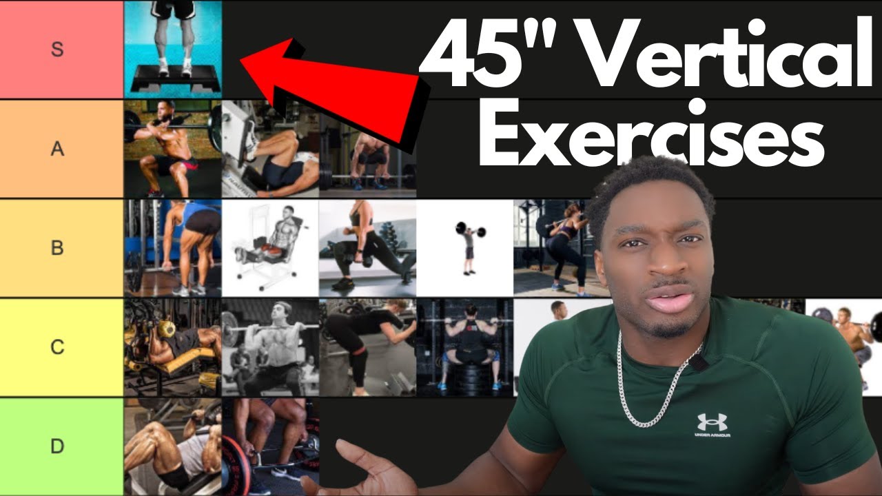 These Are The Best Vertical Jump Strength Exercises | TierList