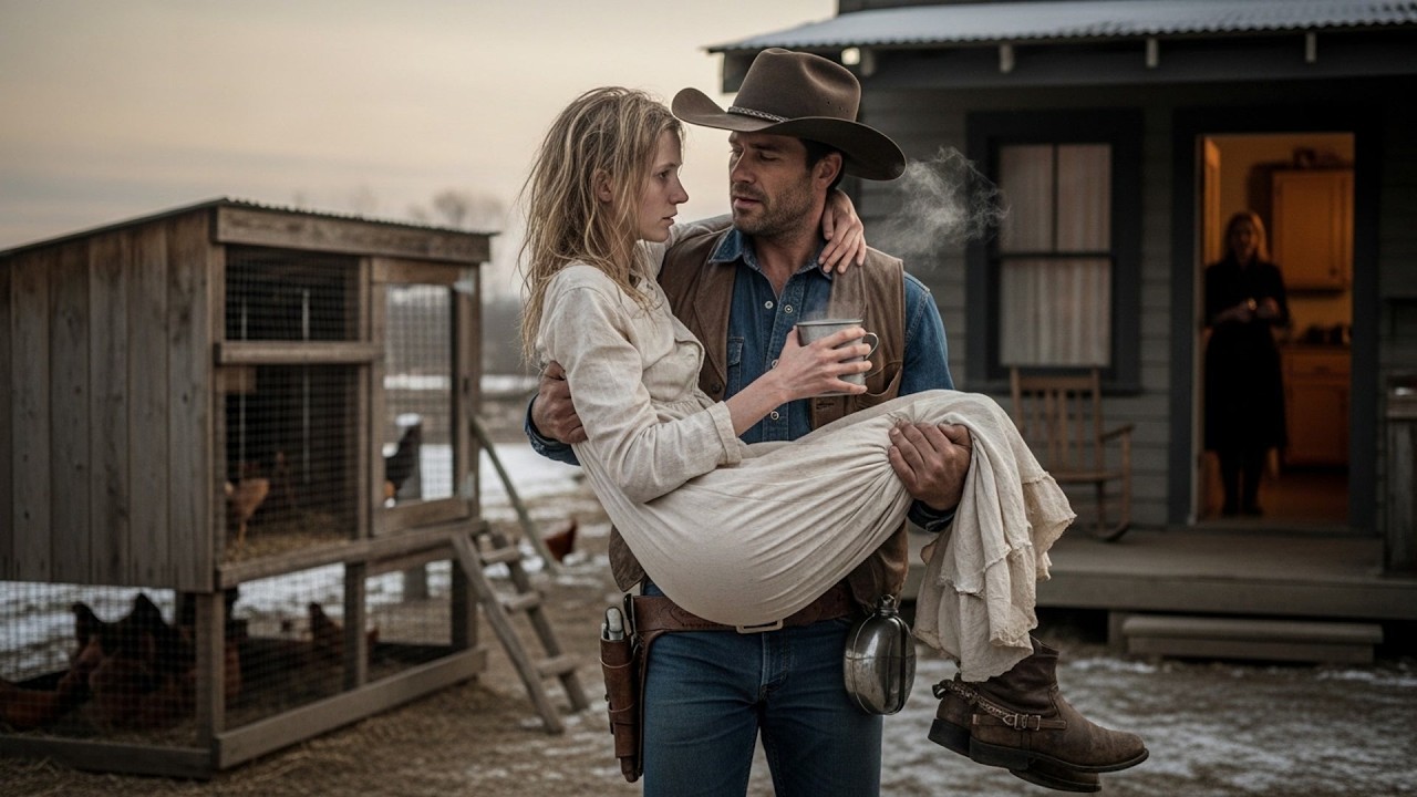 Her Stepmother Starved Her Until She Could Barely Walk, The Cowboy Fed Her Through The Whole Winter