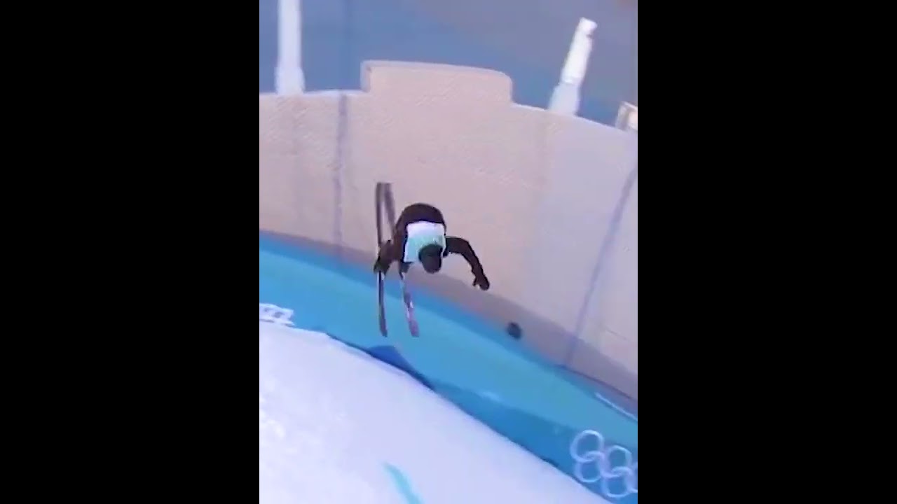 Amazing one-footed landing from Simo Peltola | 2022 Winter Olympics