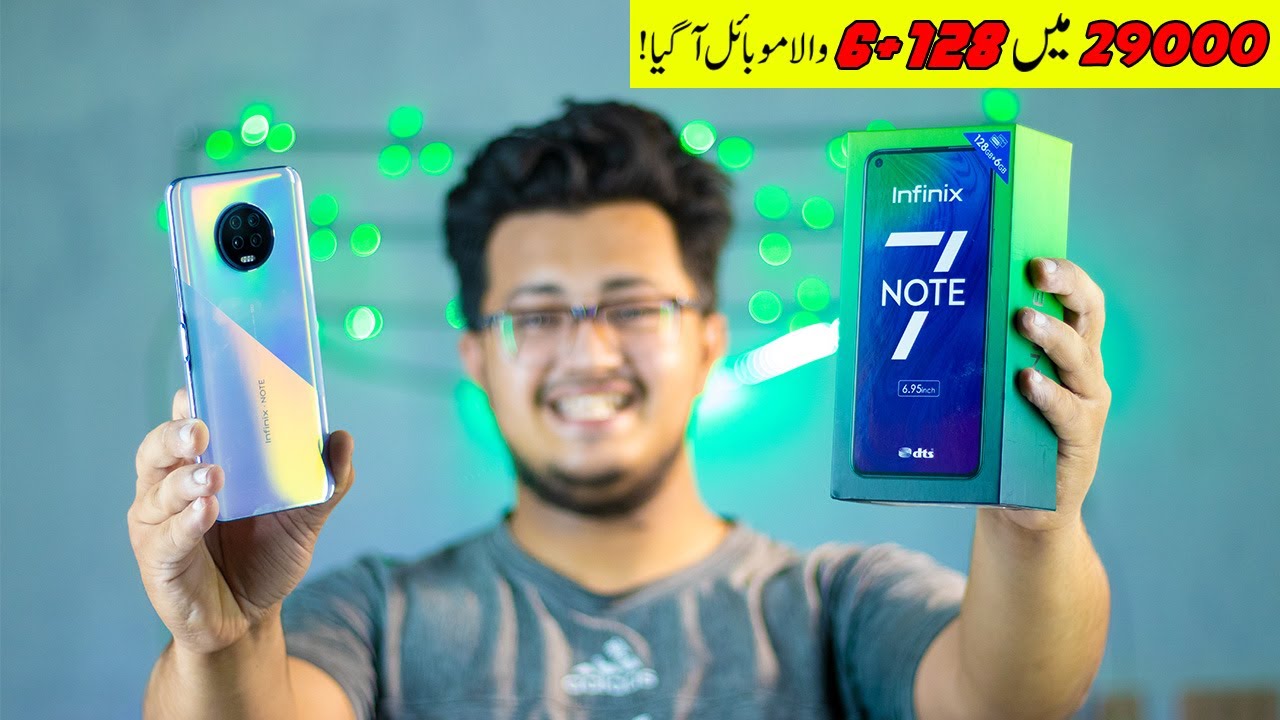 INFINIX NOTE 7 UNBOXING + FIRST LOOK !!!