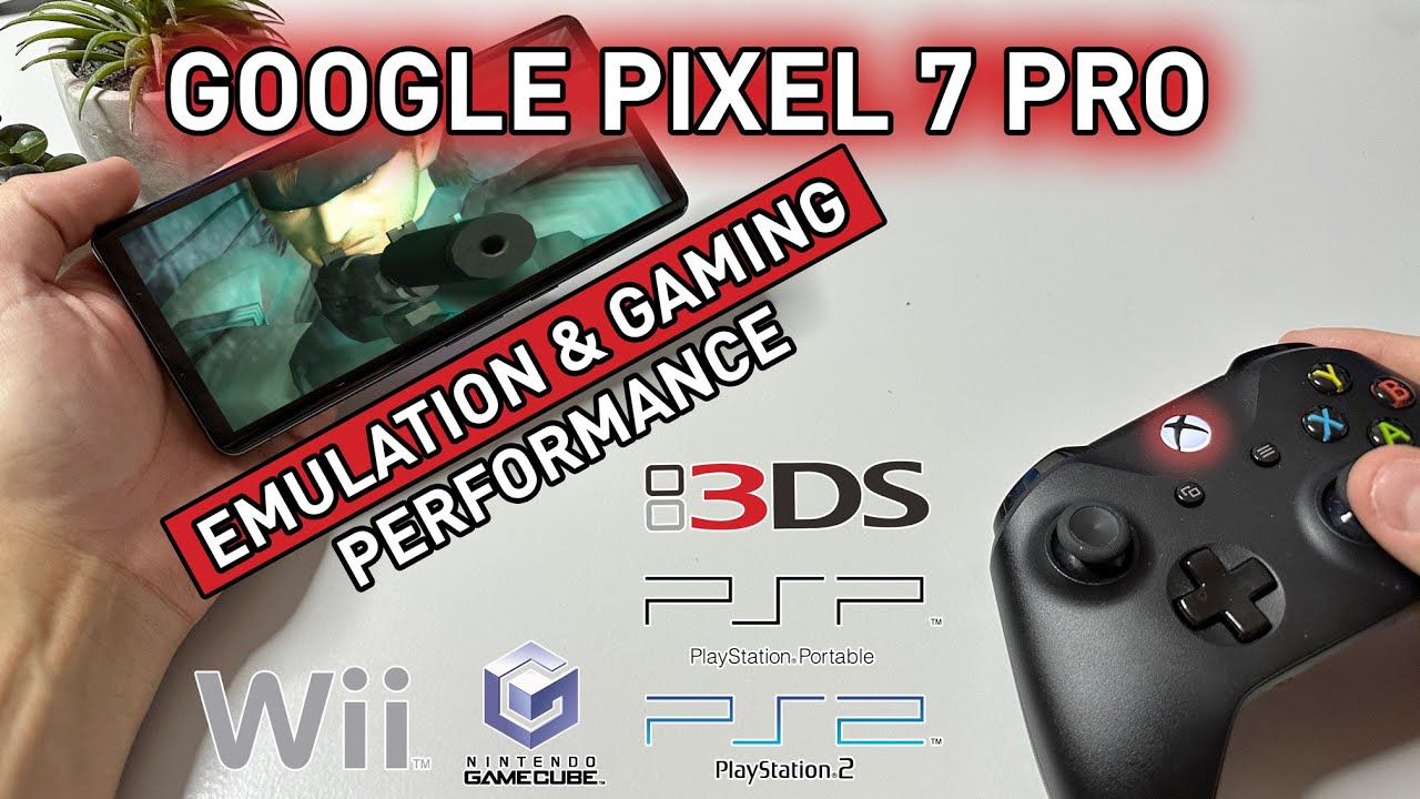 Google Pixel 7 Pro - PS2, PSP and 3DS Emulation Is Running Great on Android 13!