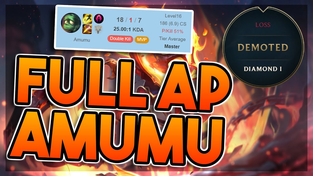 FULL AP AMUMU ONESHOT! AM PICAT D1?!