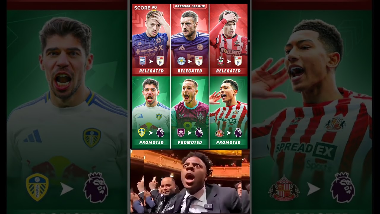 Premier League 2024/25: The Great Divide - Promoted vs Relegated! ⚽