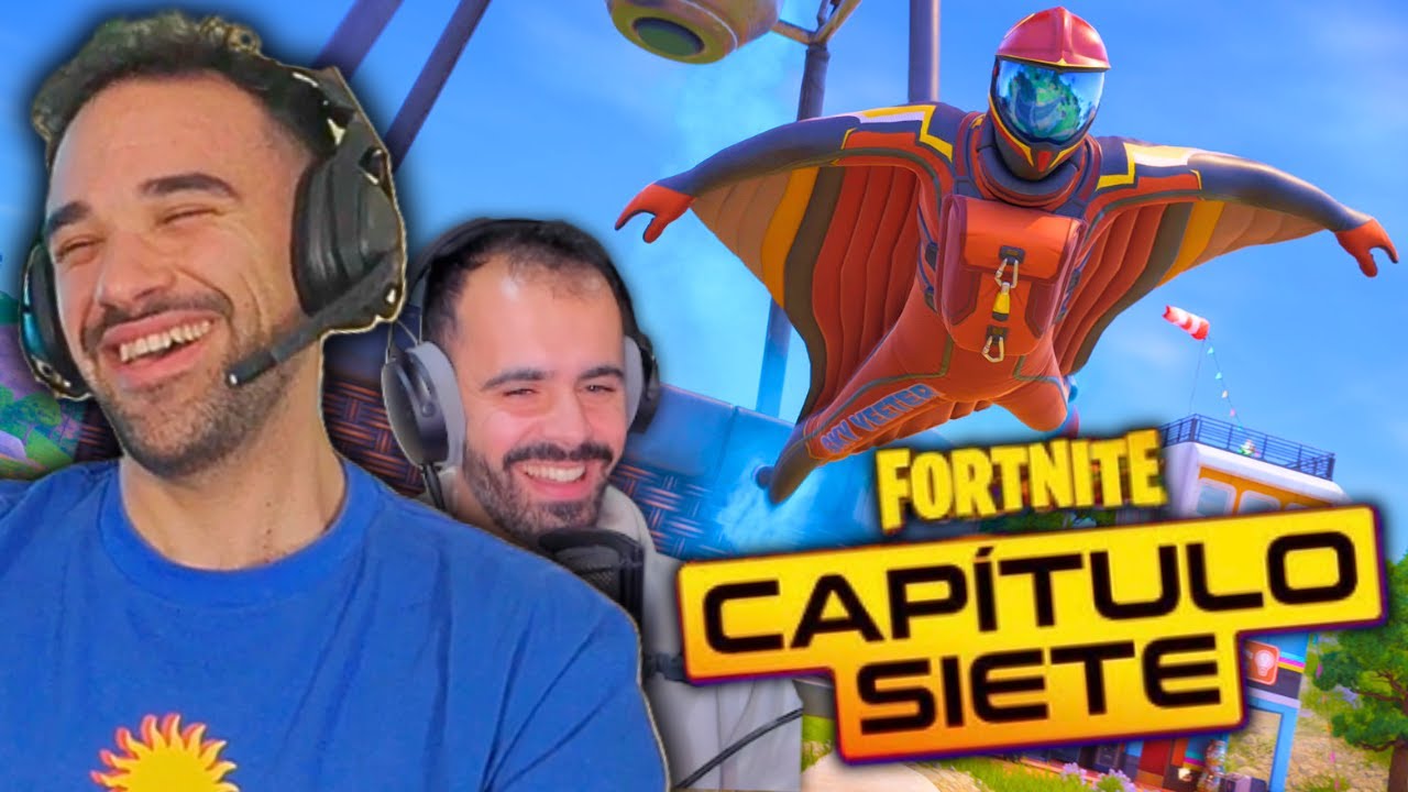 ILLOJUAN juega EL NUEVO CAPITULO 7 de FORTNITE  con Andres