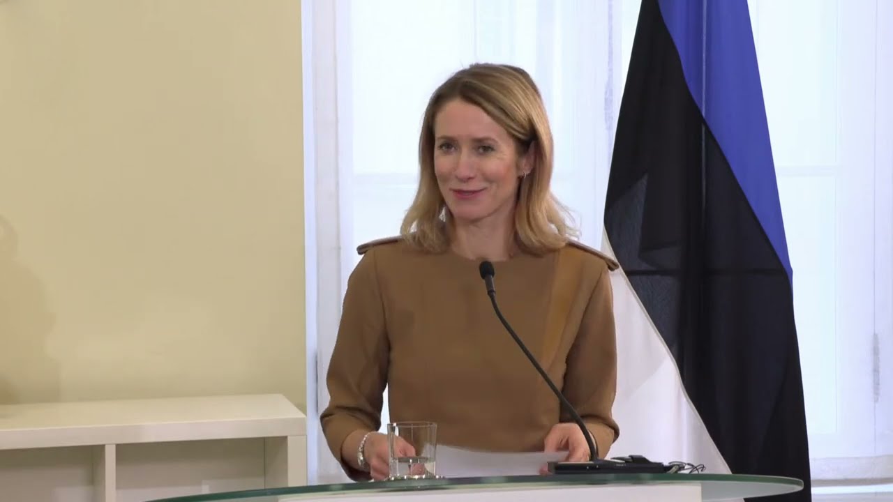 Press conference of Prime Minister Kaja Kallas and the Prime Minister of Greece Kyriakos Mitsotakis