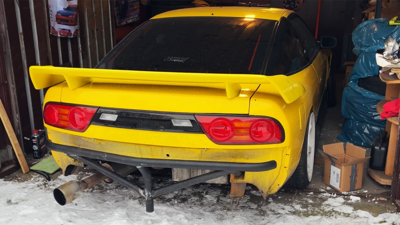 Nissan S13 gets rear bashbar + RUST updates