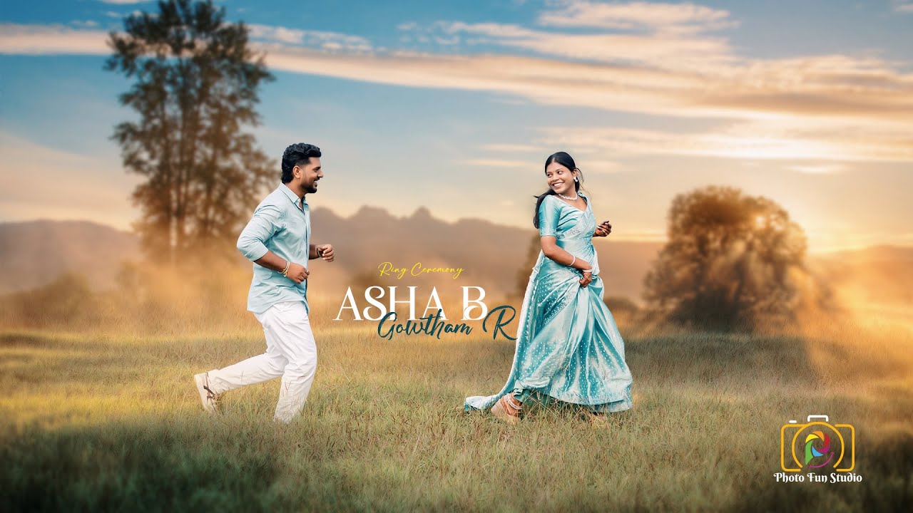 Asha B & Gowtham R II BEST TAMIL ENGAGEMENT FILM II 