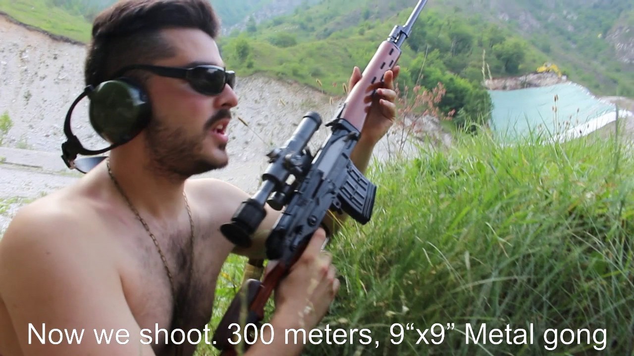 SVD Dragunov - 7.62x54r: Intro e prova di tiro