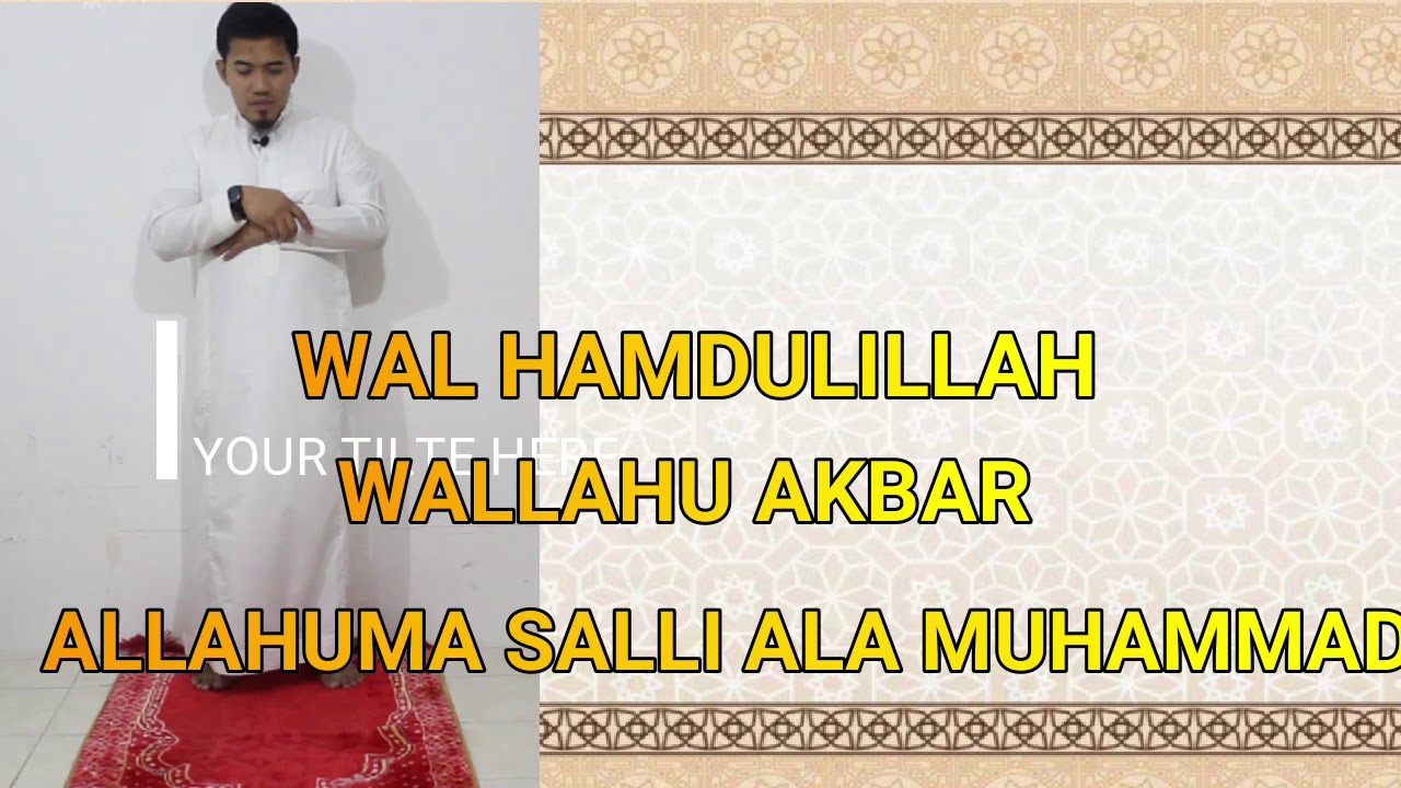 ANG PAGSASAGAWA NG SALAHTUL EID SA BAHAY