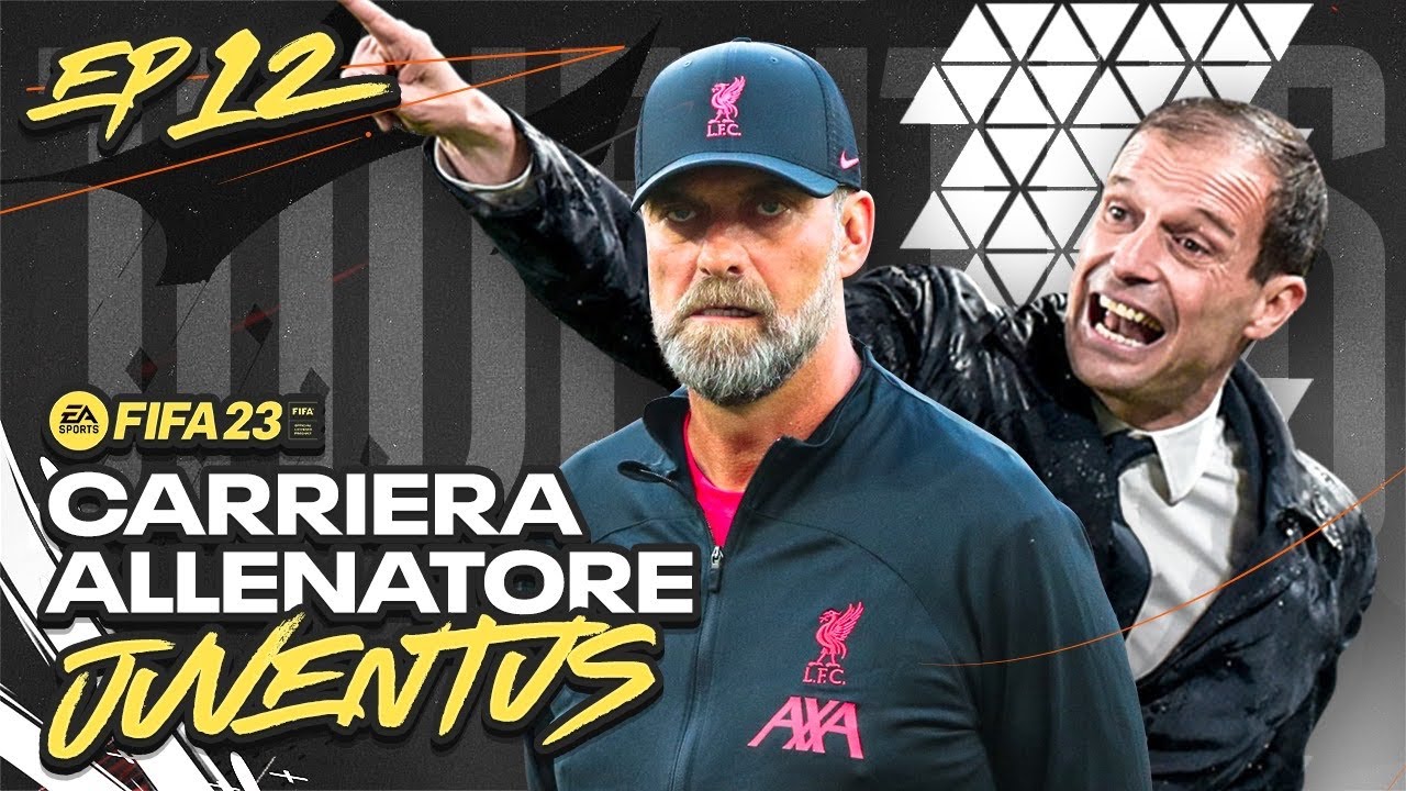 🚨 CHAMPIONS LEAGUE da DENTRO O FUORI! FIFA 23 CARRIERA ALLENATORE con la JUVENTUS! EP.12
