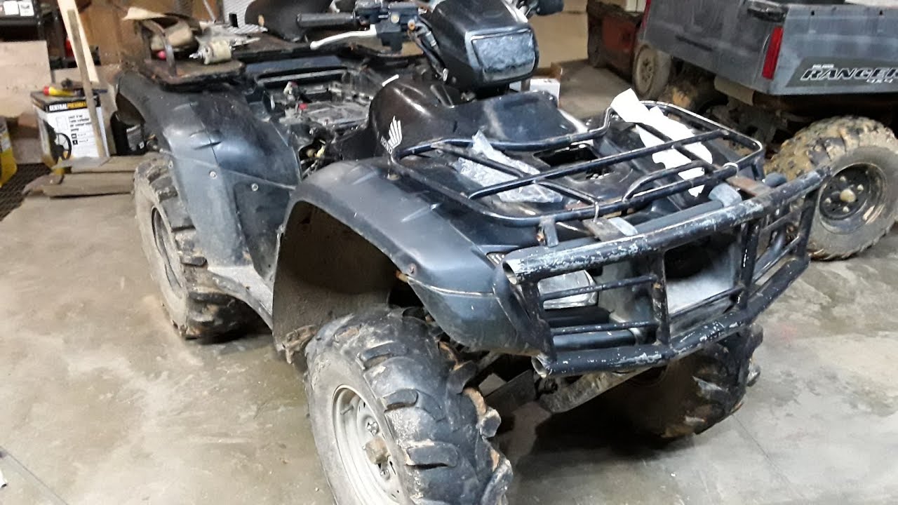 Honda Foreman Starter Install