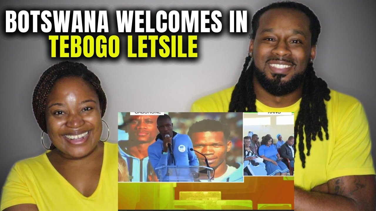 🇧🇼 Botswana welcomes Letsile Tebogo home after the Paris Olympics 2024 | The Demouchets REACT