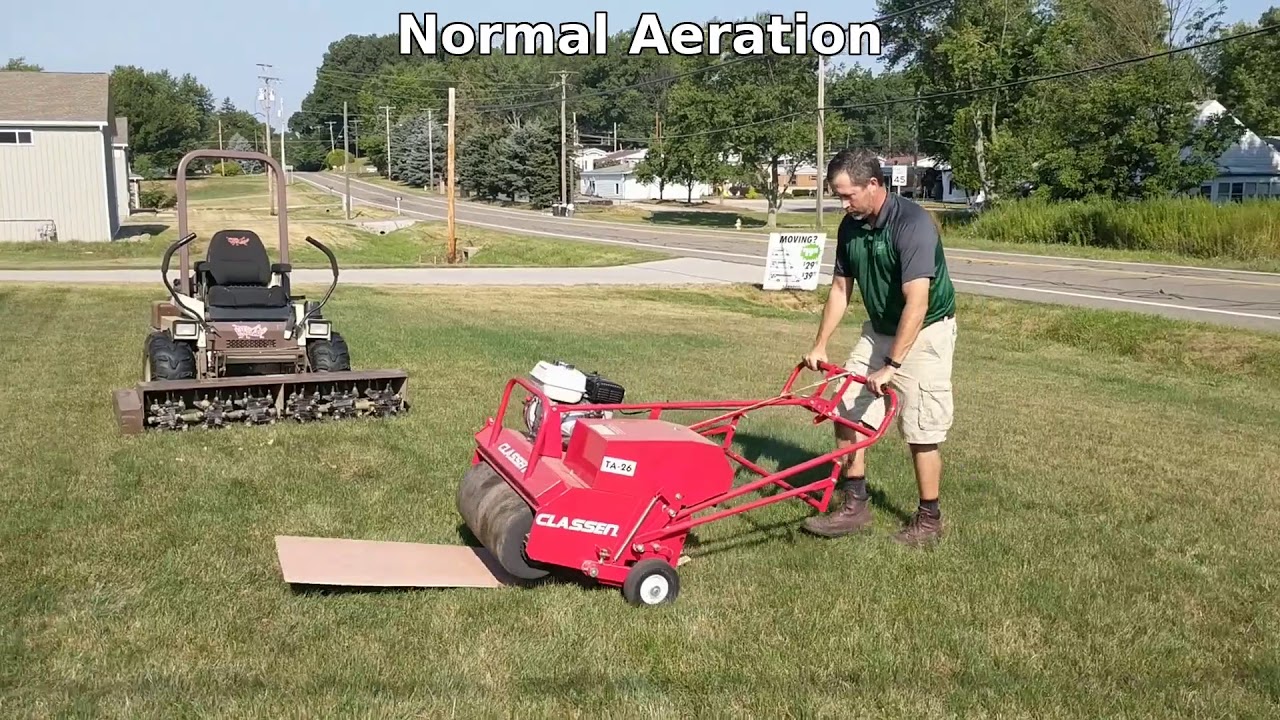 The Best Aeration - Greensman Inc