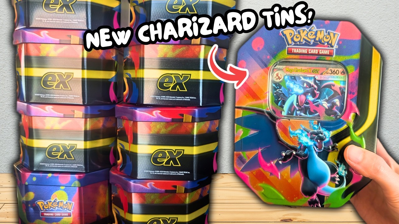 Are NEW Mega Charizard Tins Broken!? | Weighing Results Surprise Me!