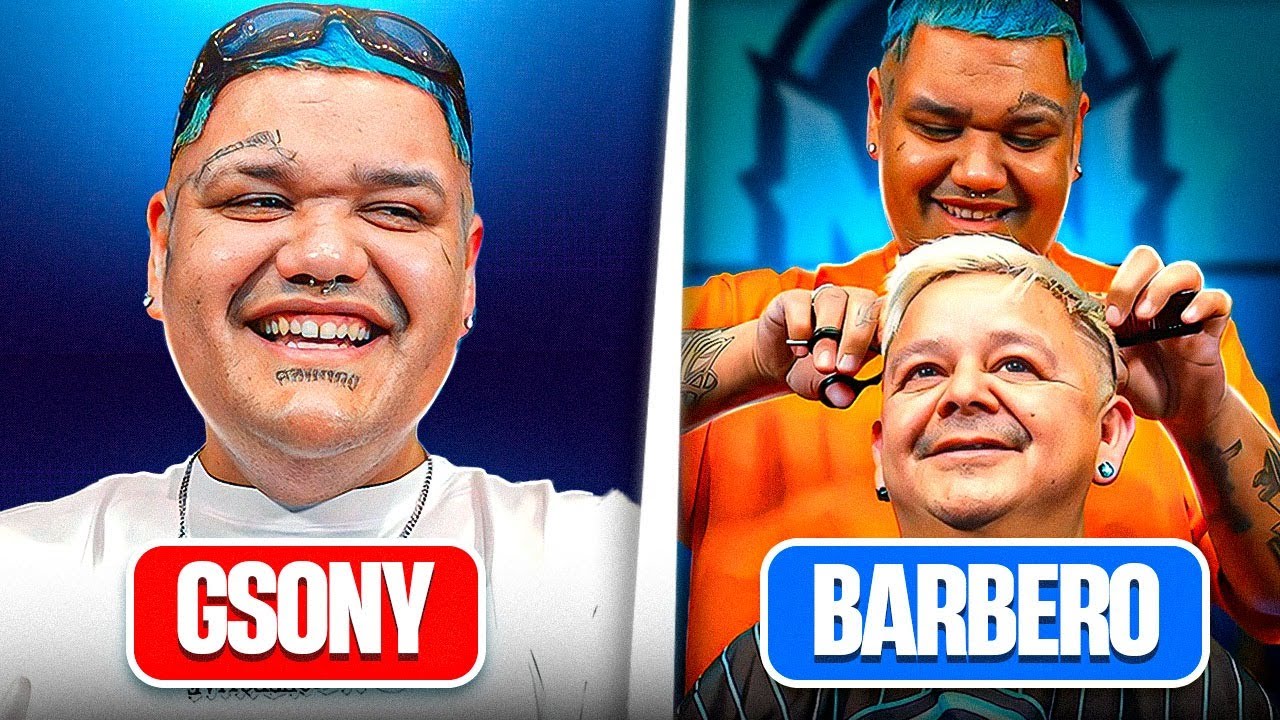 ⭐ MAESTRO NAVAJAS - GSONY y EL MISMISIMO BARBERO POR 1 DÍA 🤩🔥 Capitulo #25