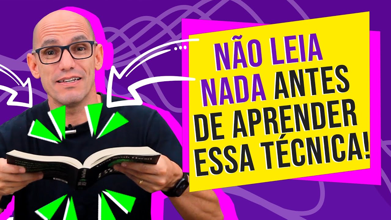 Leitura Dinâmica e Memorização ( Técnica para aprender mais )