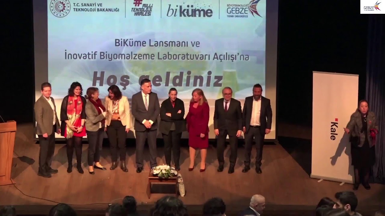 BiKüme Lansmanı ve İnovatif Biyomalzeme Laboratuvarı Açılışı