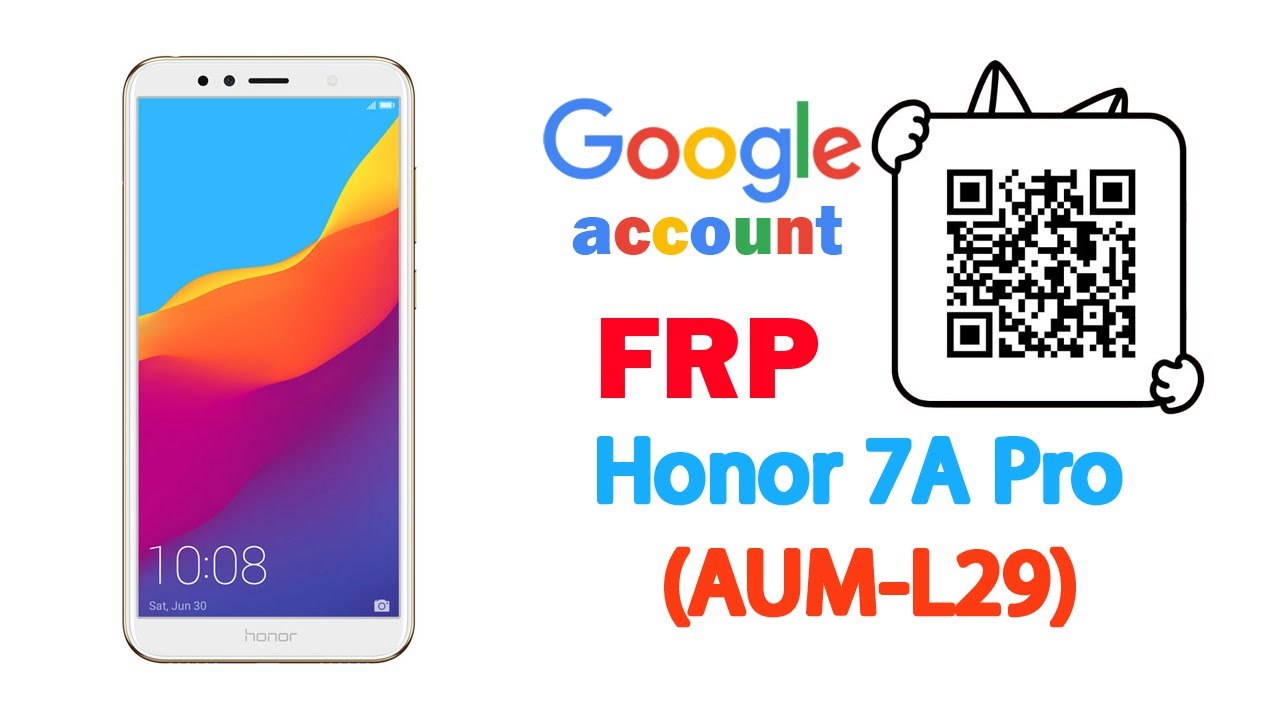 How to Bypass Google account FRP on Honor 7A Pro (AUM-L29)