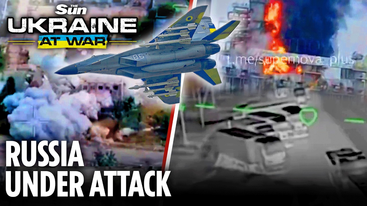 Ukraine blitzes 50 munitions trucks as MiG-29 fighter destroys Russian troop outpost