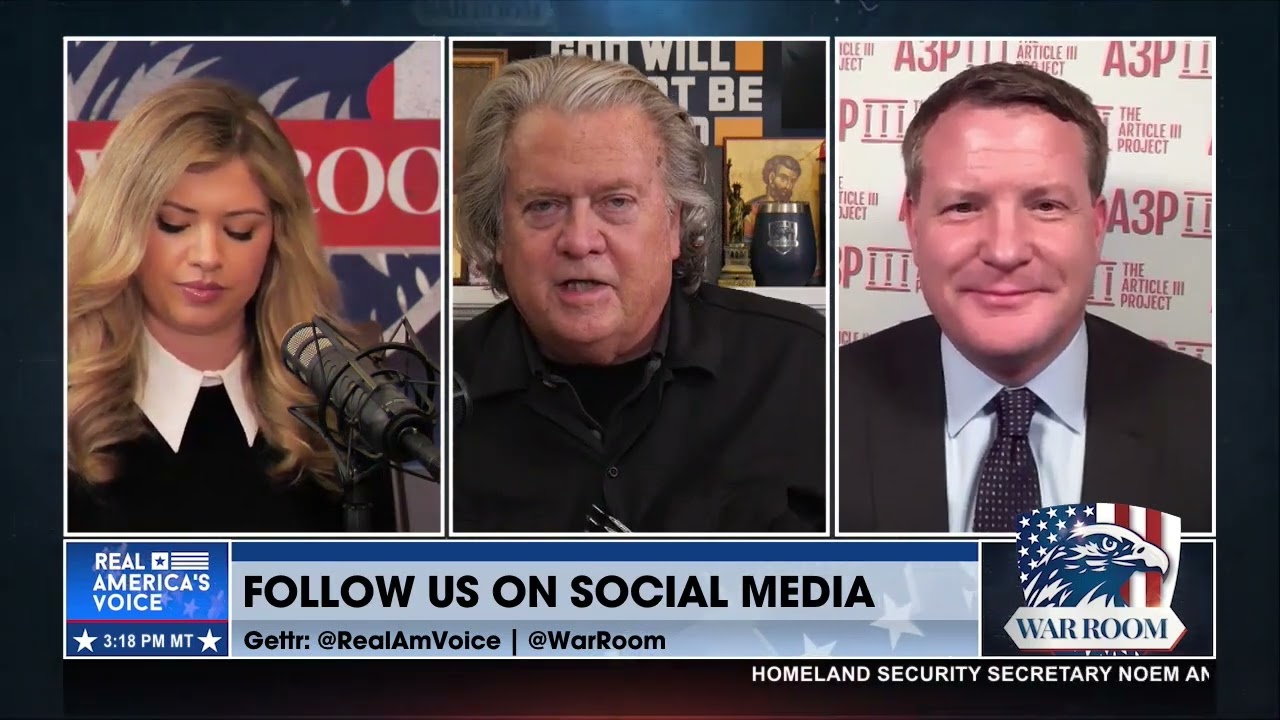 Mike Davis to Steve Bannon: Dem. Activist Judges' Sabotage and Overreach Must Be Stopped.